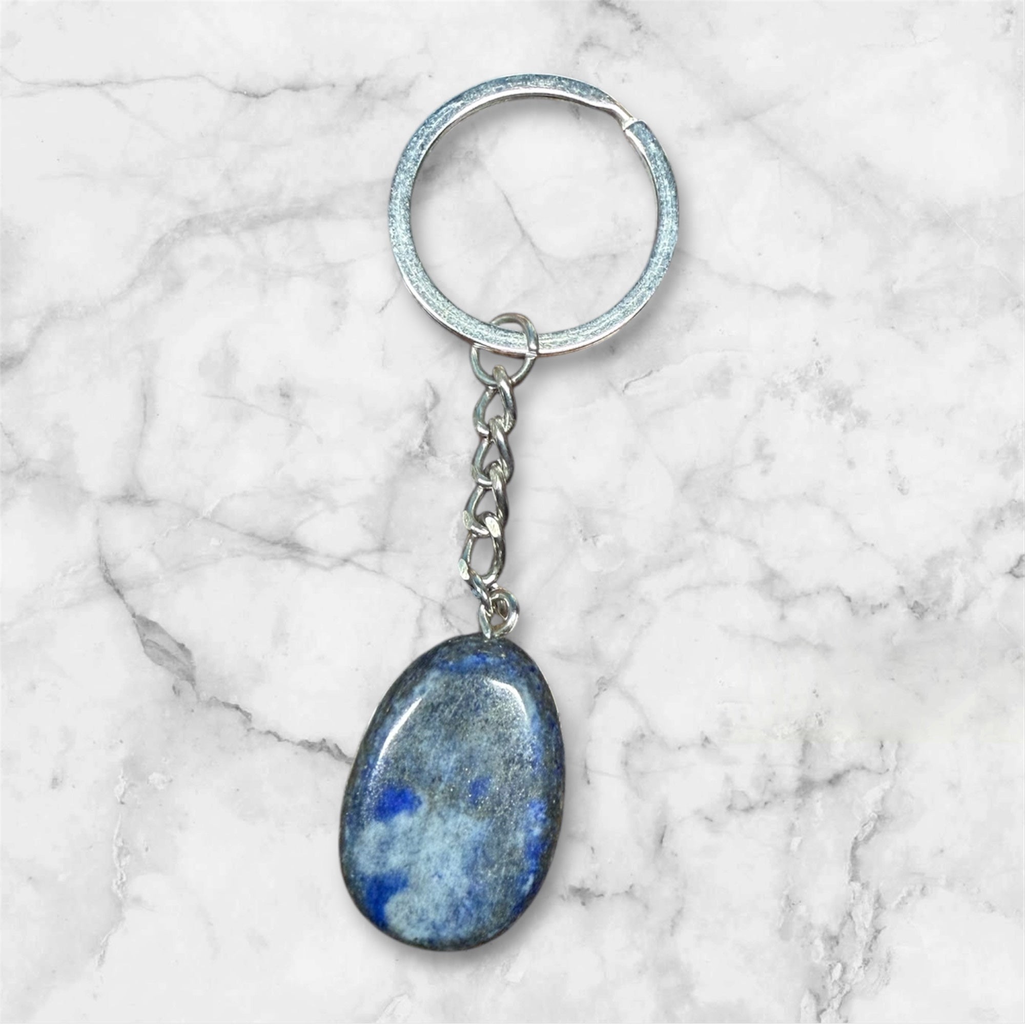 Porte-clés pierre naturelle – Lapis Lazuli
