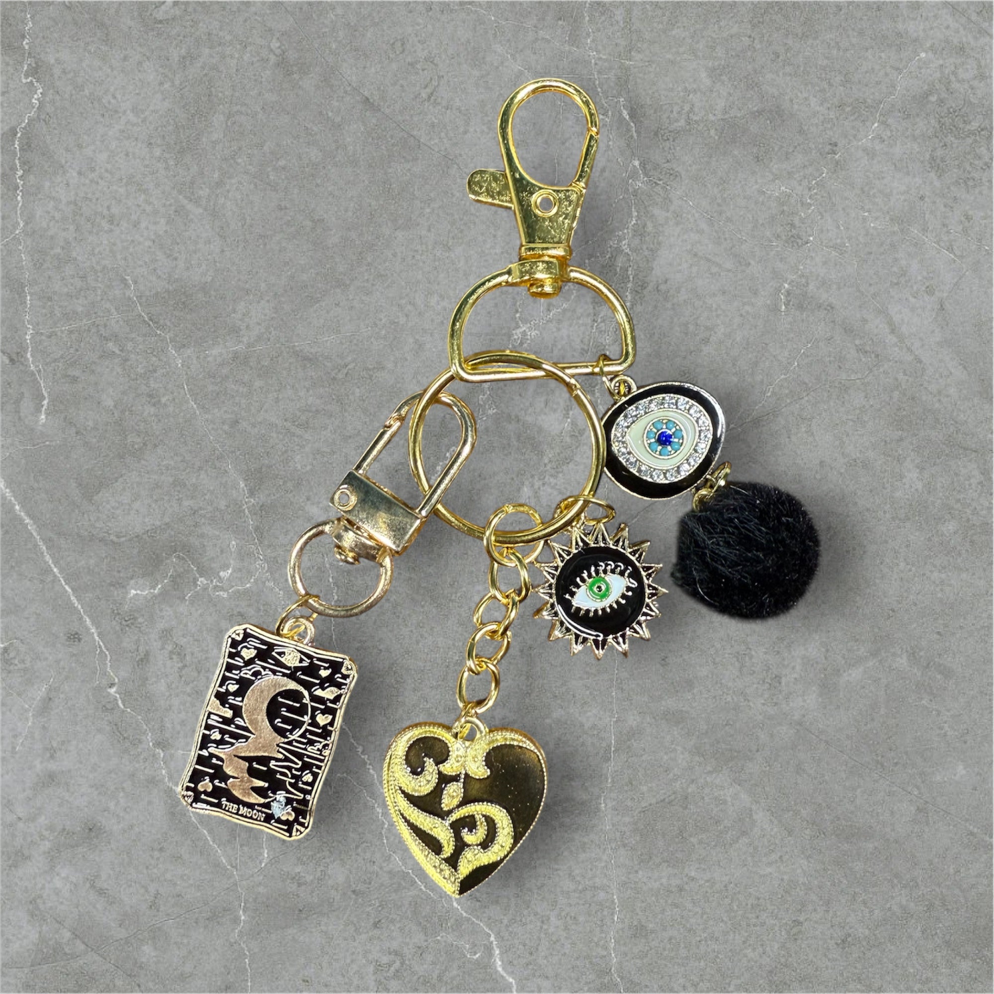 Porte-clés ésotérique / pièce unique