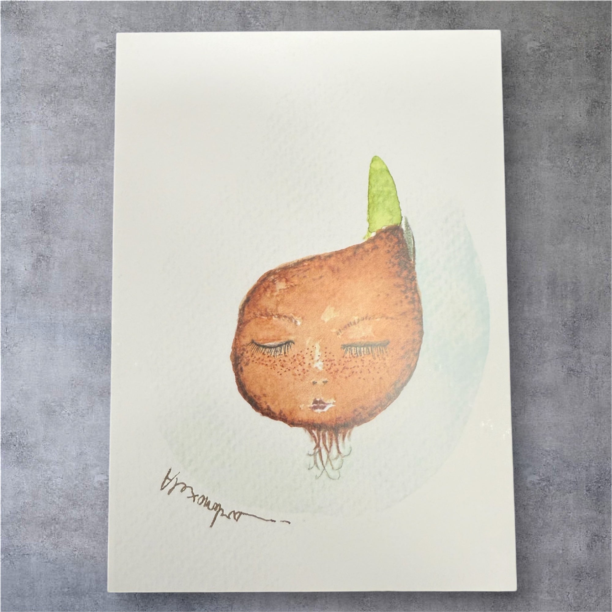 Carte postale – Print aquarelle par Alexandra 🎨