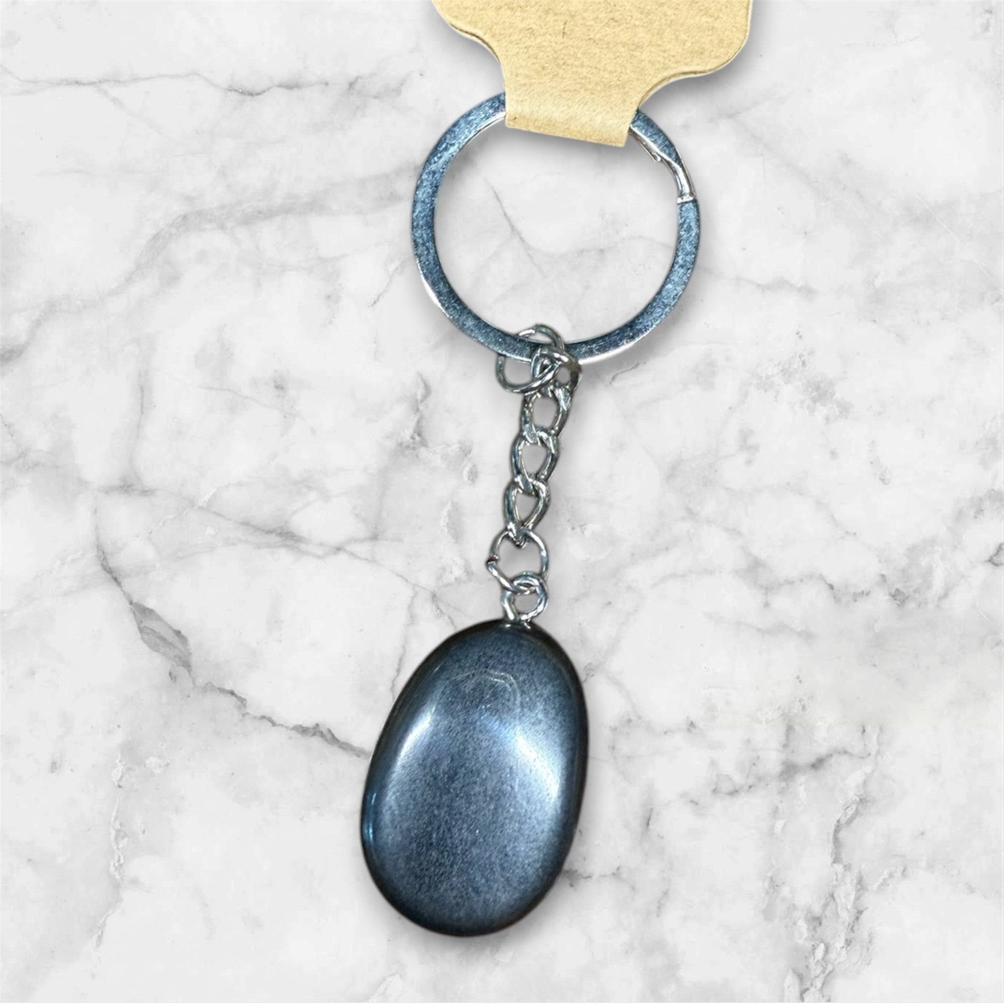 Porte-clés en Hématite