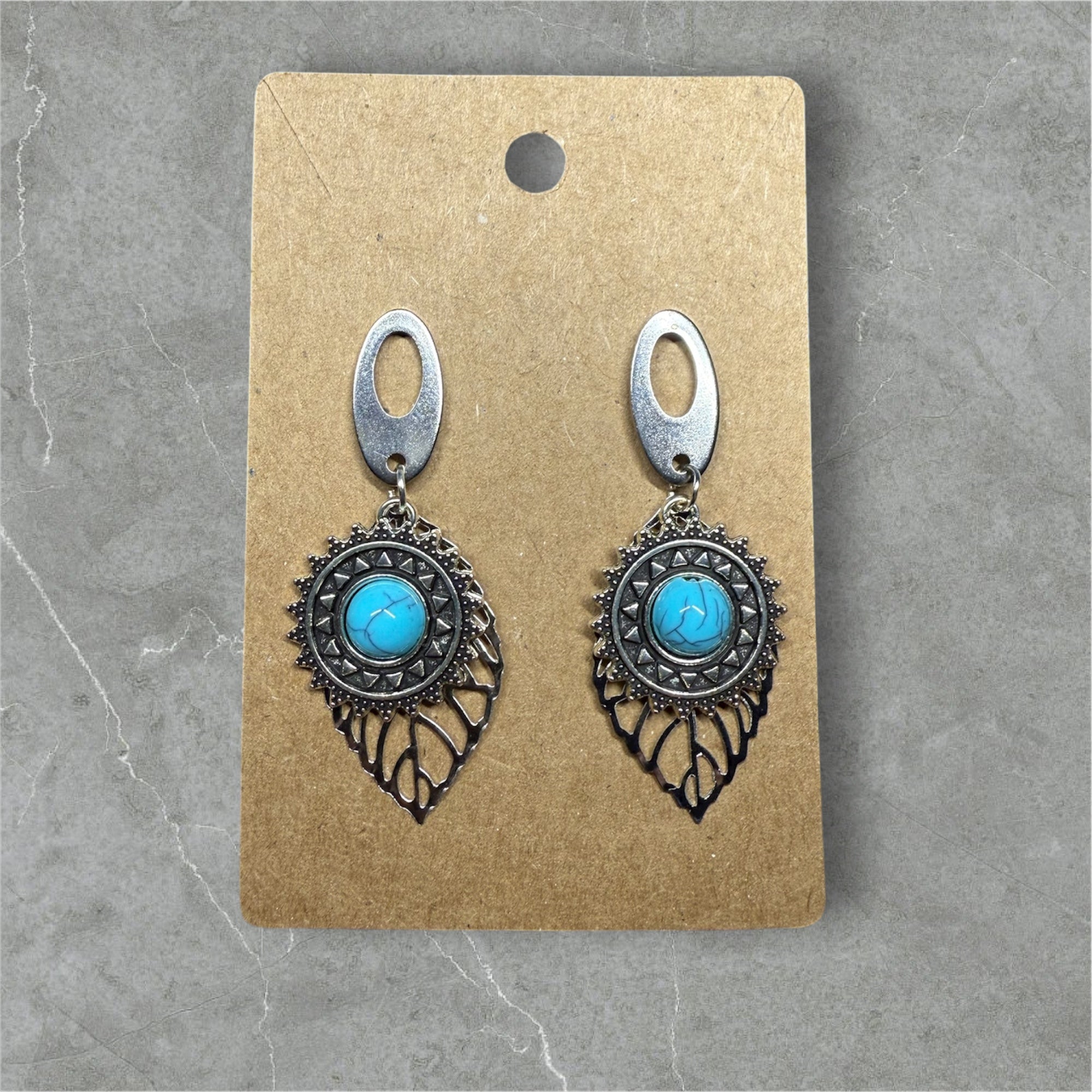 Boucles d’oreilles bohème / pièce unique