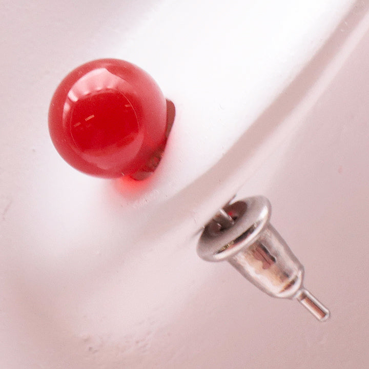 Boucles d’oreilles  en cornaline