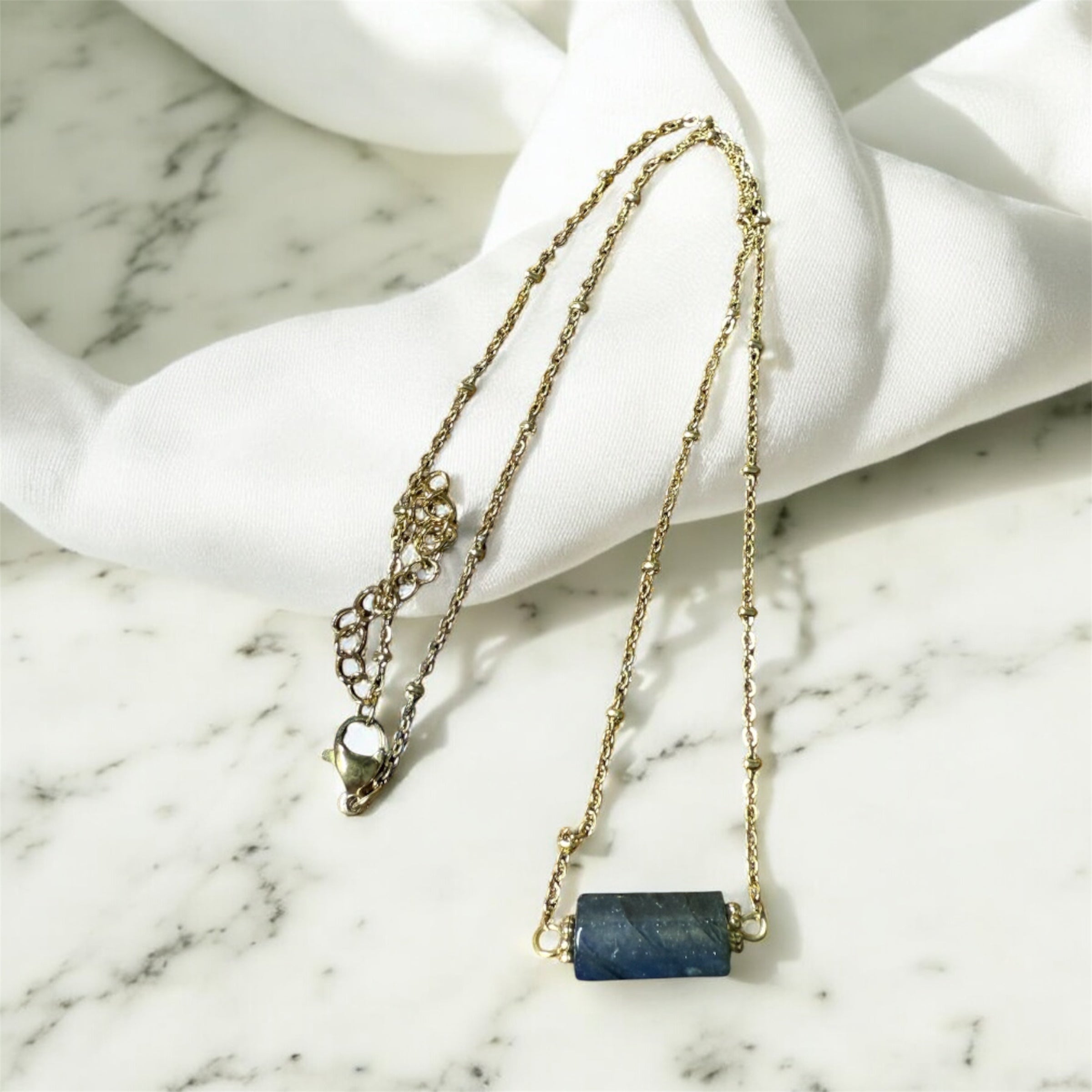 Collier en labradorite