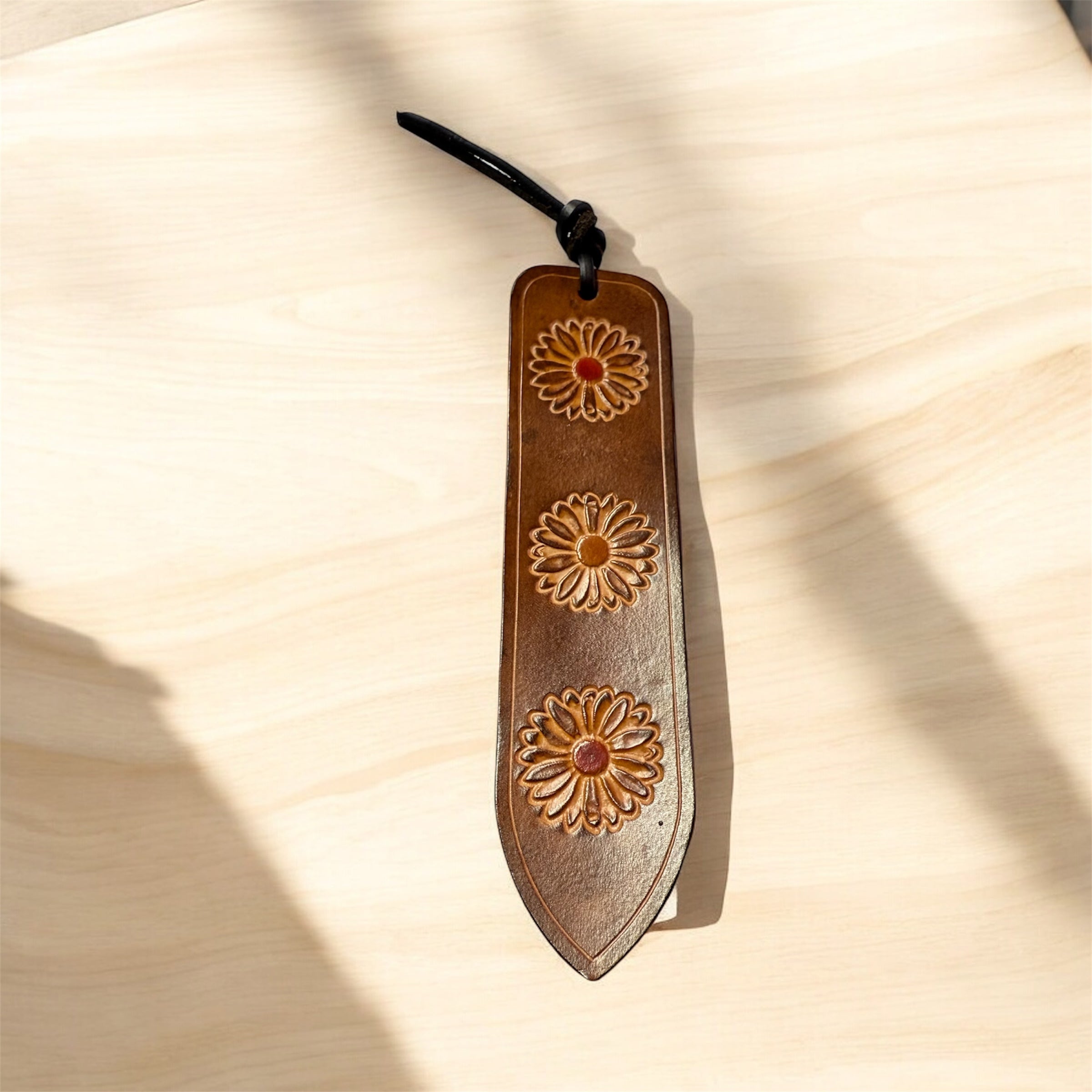 Marque page en cuir - Céline HELFER