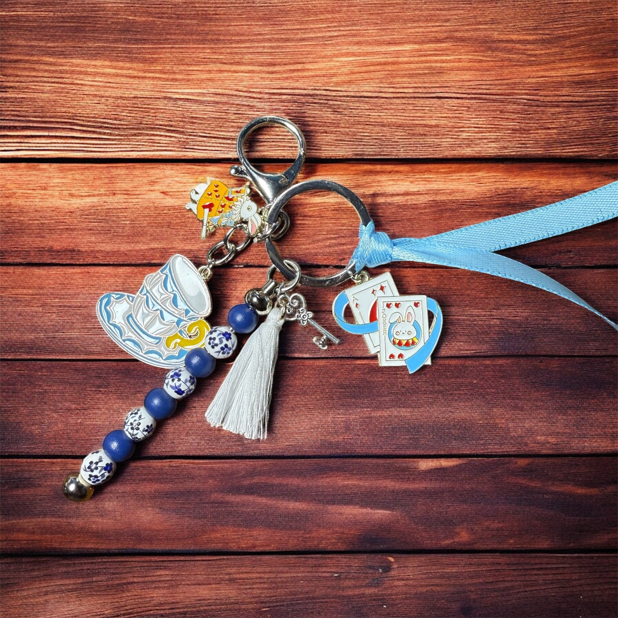 Bijoux de sac « Alice » / pièce unique