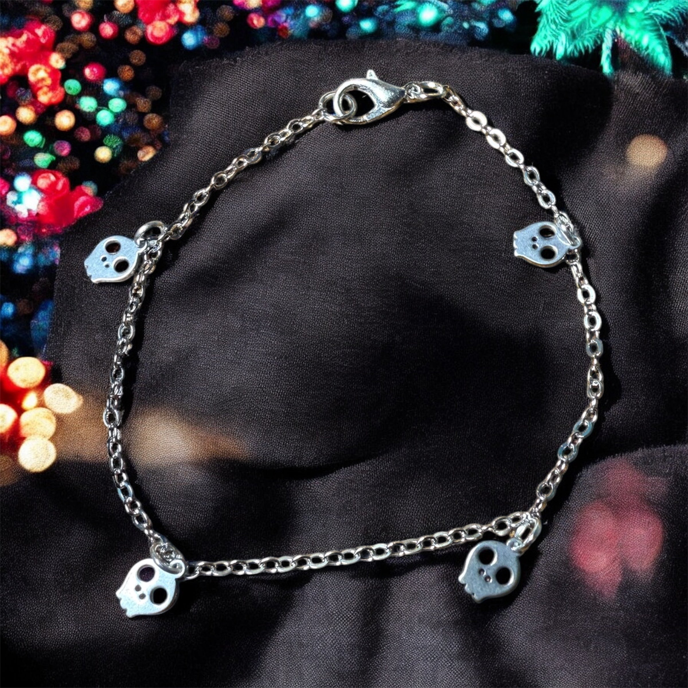 Bracelet tête de mort