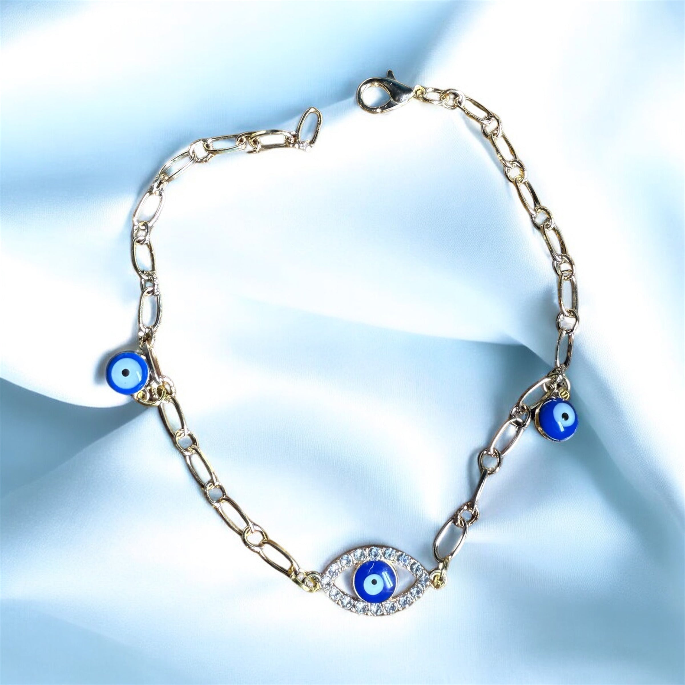 Bracelet « protection contre le mauvais œil » / pièce unique